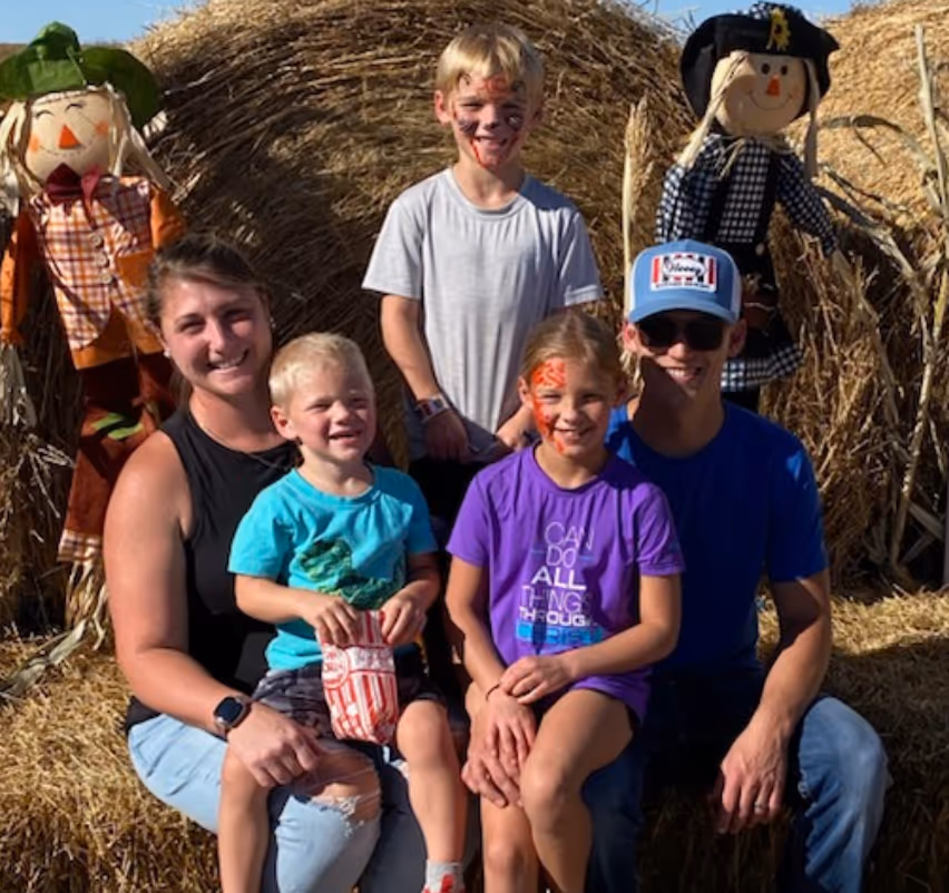 The Berggren Family, Tribune, Kansas