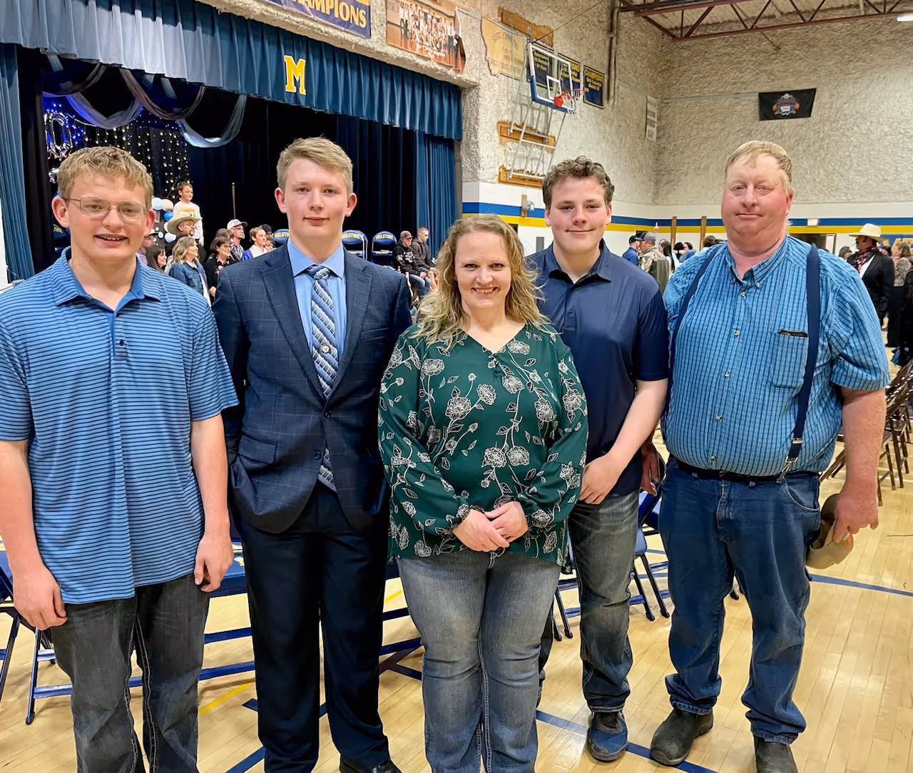 The Bergin Family, Melstone, Montana