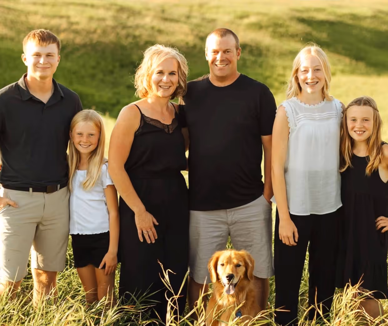 The Deaver Family, Berthold, North Dakota