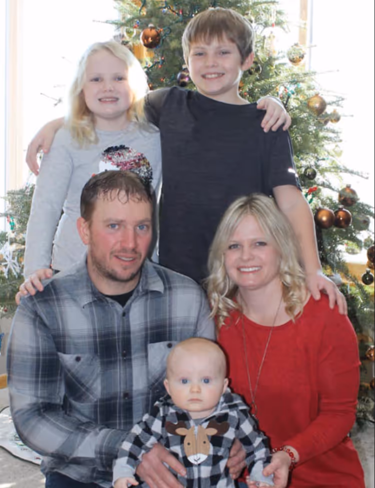 The Hinderman Family, Sleepy Eye, Minnesota