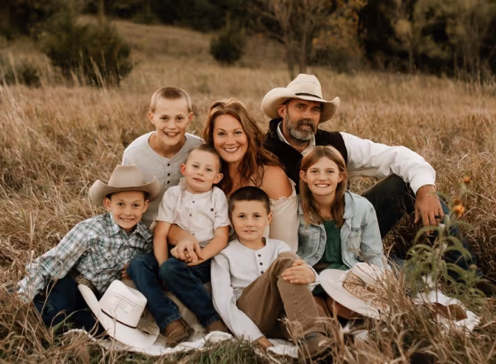 The Miihlbach Family, Taylor, Nebraska