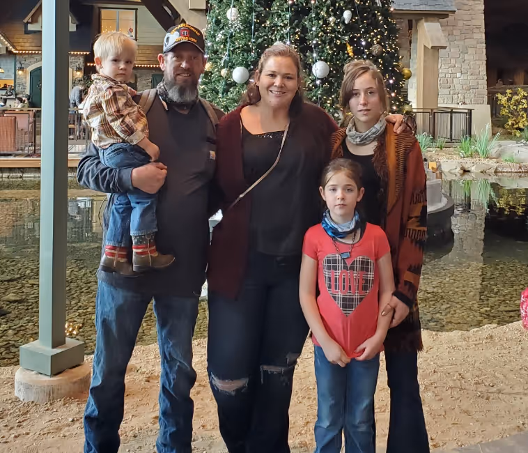 The Spradlin Family, Woodrow, Colorado