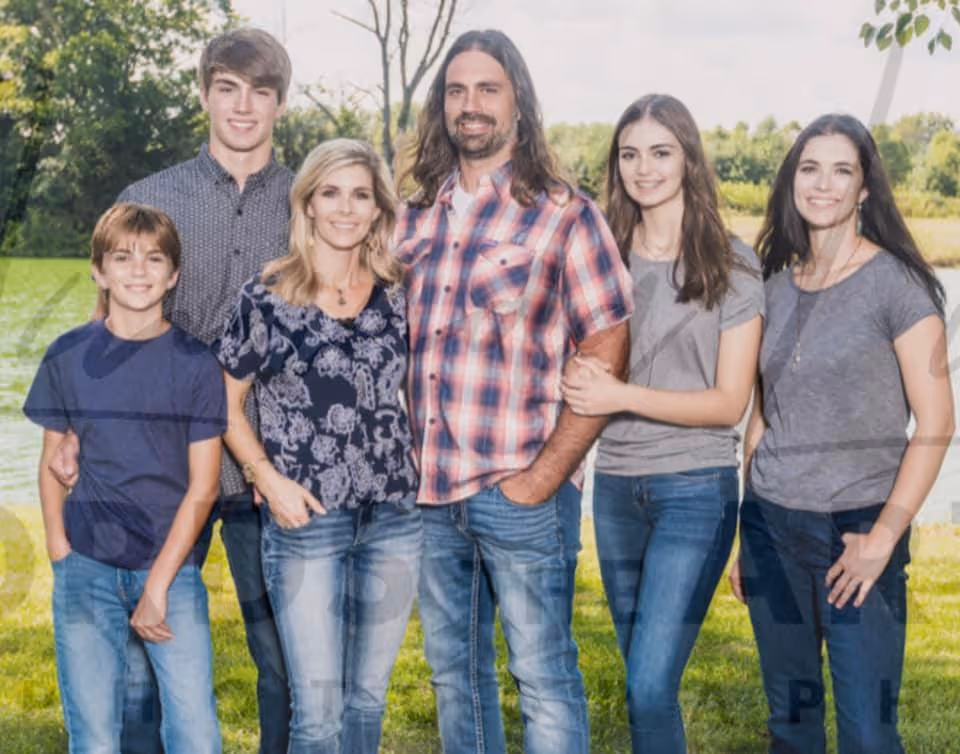 The Wolfe Family, Oaktown, Indiana
